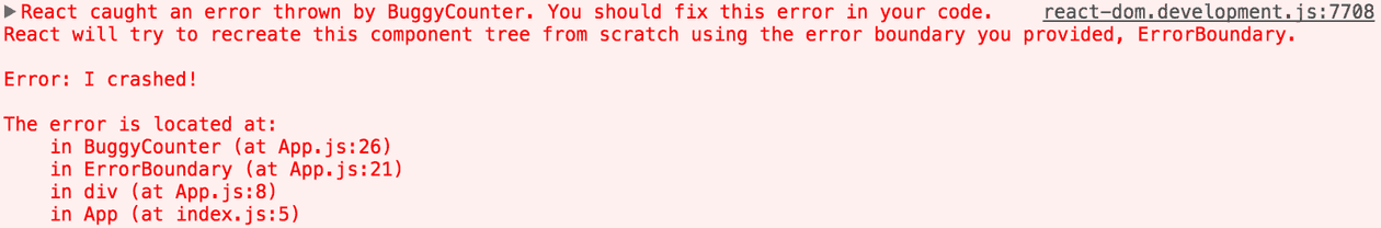 Error Handling in React 16 – React Blog